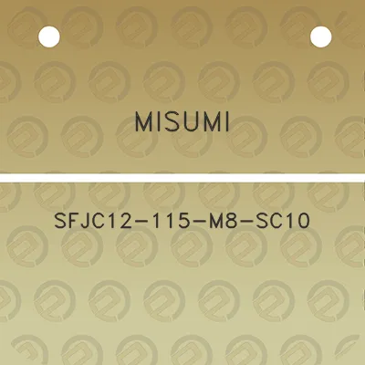 misumi-sfjc12-115-m8-sc10