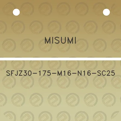 misumi-sfjz30-175-m16-n16-sc25