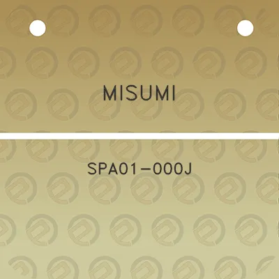 misumi-spa01-000j