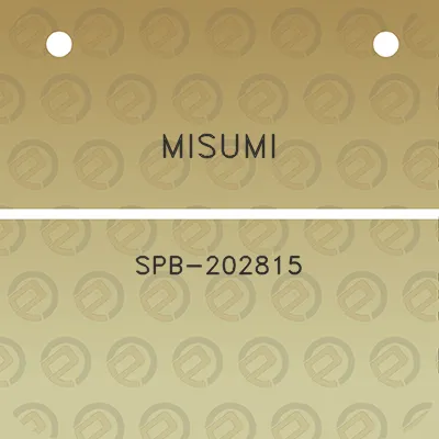 misumi-spb-202815