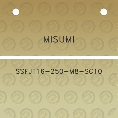 misumi-ssfjt16-250-m8-sc10