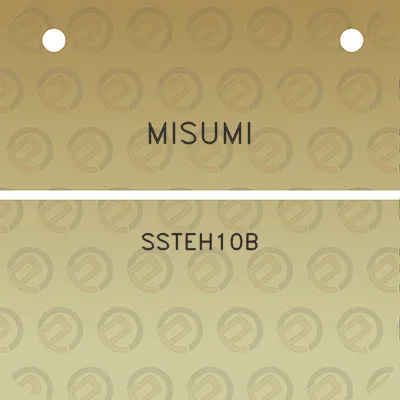 misumi-ssteh10b