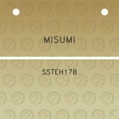 misumi-ssteh17b