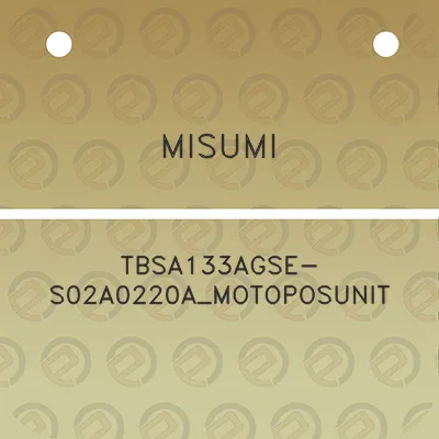 misumi-tbsa133agse-s02a0220a_motoposunit