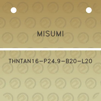 misumi-thntan16-p249-b20-l20