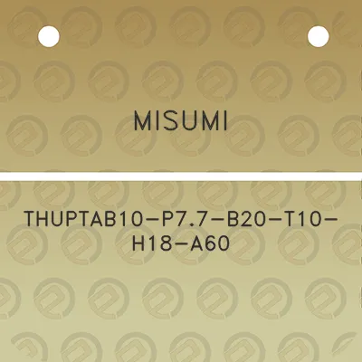 misumi-thuptab10-p77-b20-t10-h18-a60