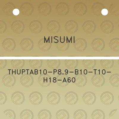 misumi-thuptab10-p89-b10-t10-h18-a60