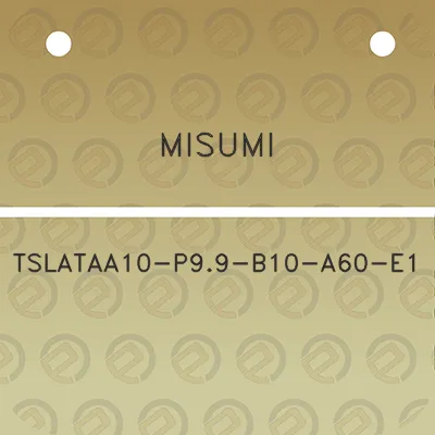 misumi-tslataa10-p99-b10-a60-e1