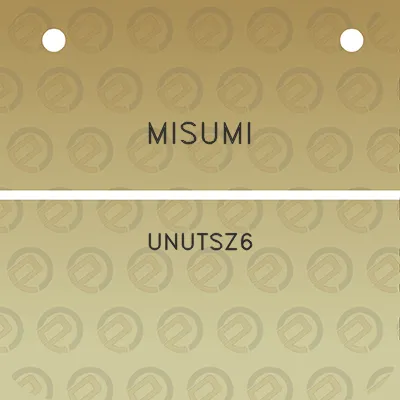 misumi-unutsz6