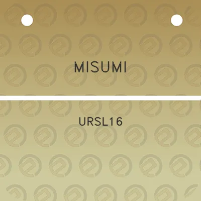 misumi-ursl16