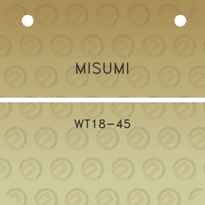 misumi-wt18-45