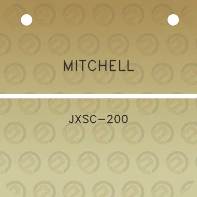 mitchell-jxsc-200