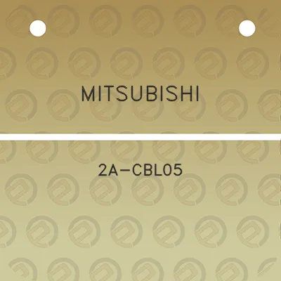 mitsubishi-2a-cbl05