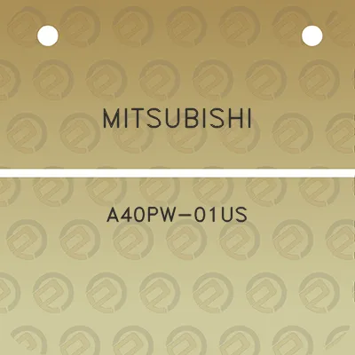 mitsubishi-a40pw-01us