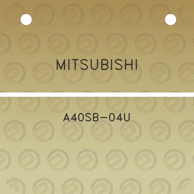 mitsubishi-a40sb-04u