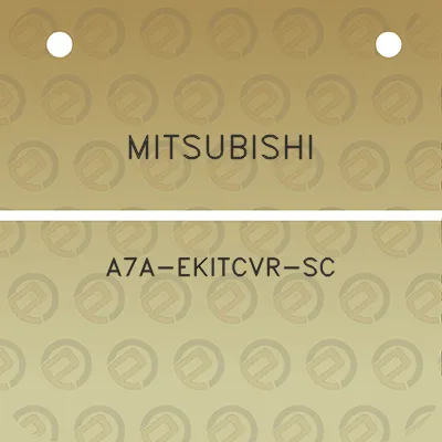 mitsubishi-a7a-ekitcvr-sc