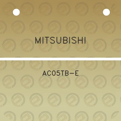 mitsubishi-ac05tb-e