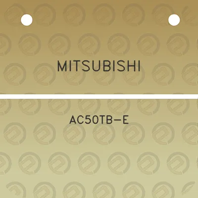 mitsubishi-ac50tb-e