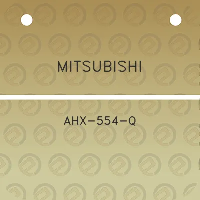 mitsubishi-ahx-554-q