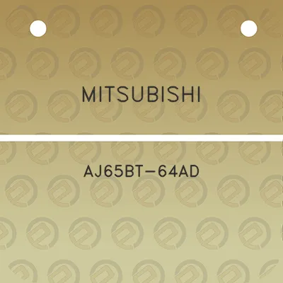 mitsubishi-aj65bt-64ad