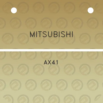 mitsubishi-ax41