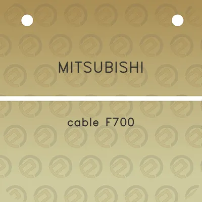 mitsubishi-cable-f700