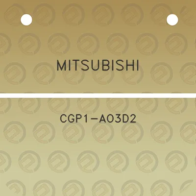 mitsubishi-cgp1-ao3d2