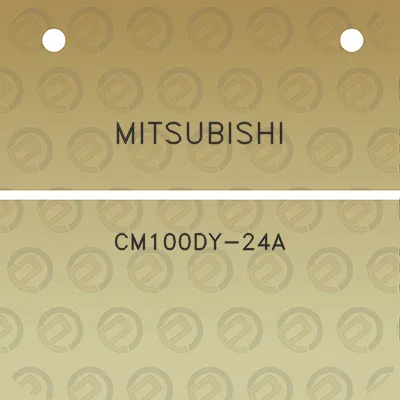 mitsubishi-cm100dy-24a