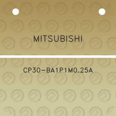 mitsubishi-cp30-ba1p1m025a