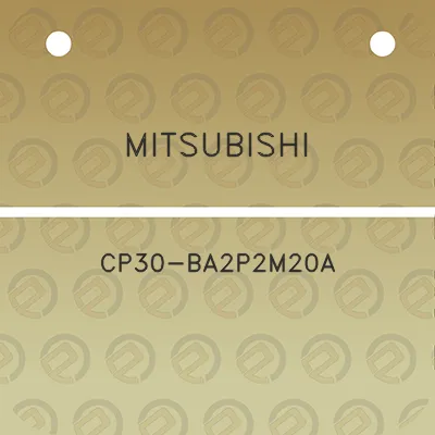 mitsubishi-cp30-ba2p2m20a