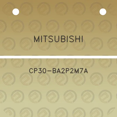 mitsubishi-cp30-ba2p2m7a