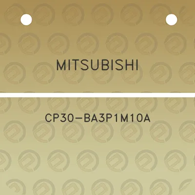 mitsubishi-cp30-ba3p1m10a