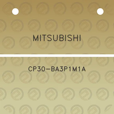 mitsubishi-cp30-ba3p1m1a