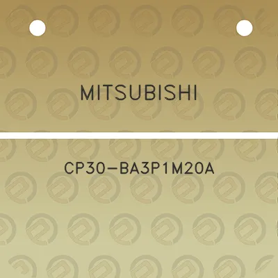 mitsubishi-cp30-ba3p1m20a