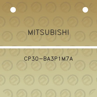 mitsubishi-cp30-ba3p1m7a