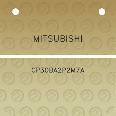 mitsubishi-cp30ba2p2m7a