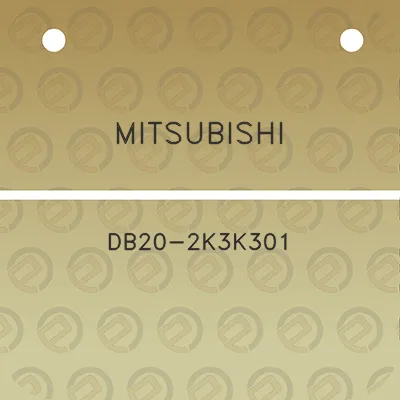 mitsubishi-db20-2k3k301