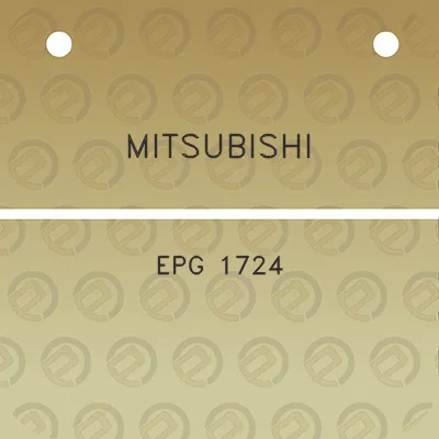 mitsubishi-epg-1724