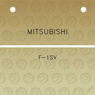 mitsubishi-f-1sv