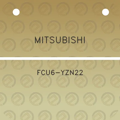 mitsubishi-fcu6-yzn22