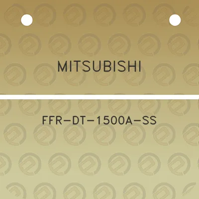 mitsubishi-ffr-dt-1500a-ss