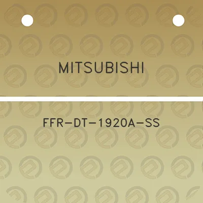 mitsubishi-ffr-dt-1920a-ss