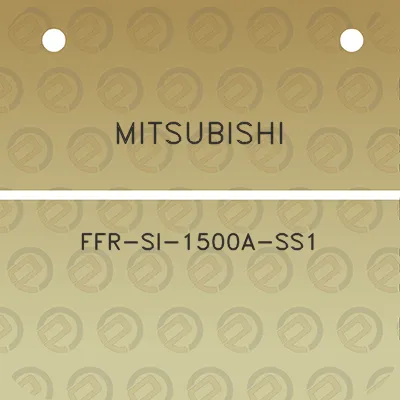 mitsubishi-ffr-si-1500a-ss1