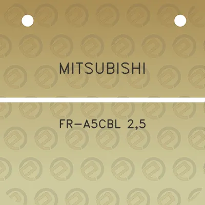 mitsubishi-fr-a5cbl-25