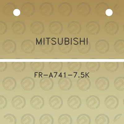 mitsubishi-fr-a741-75k