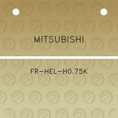 mitsubishi-fr-hel-h075k