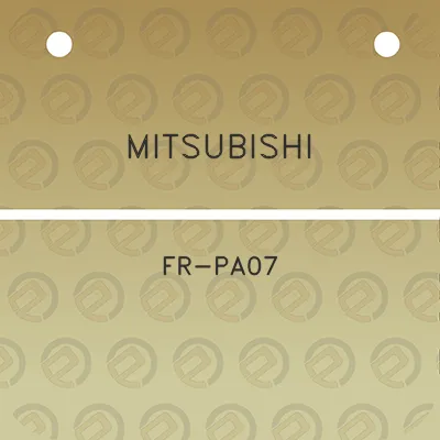 mitsubishi-fr-pa07