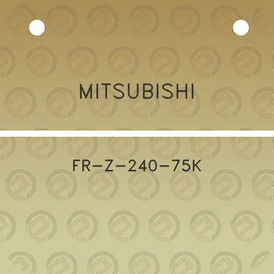 mitsubishi-fr-z-240-75k