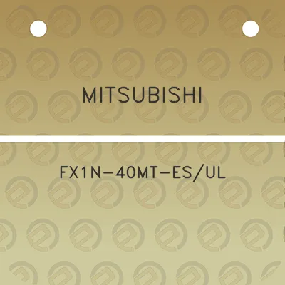 mitsubishi-fx1n-40mt-esul