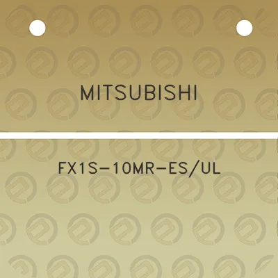 mitsubishi-fx1s-10mr-esul